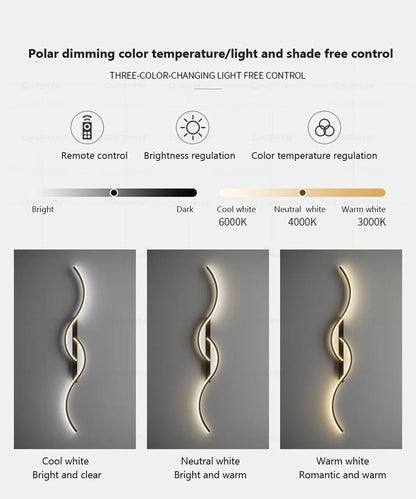 Modern LED Wall Lamp – Minimalist Strip Sconce