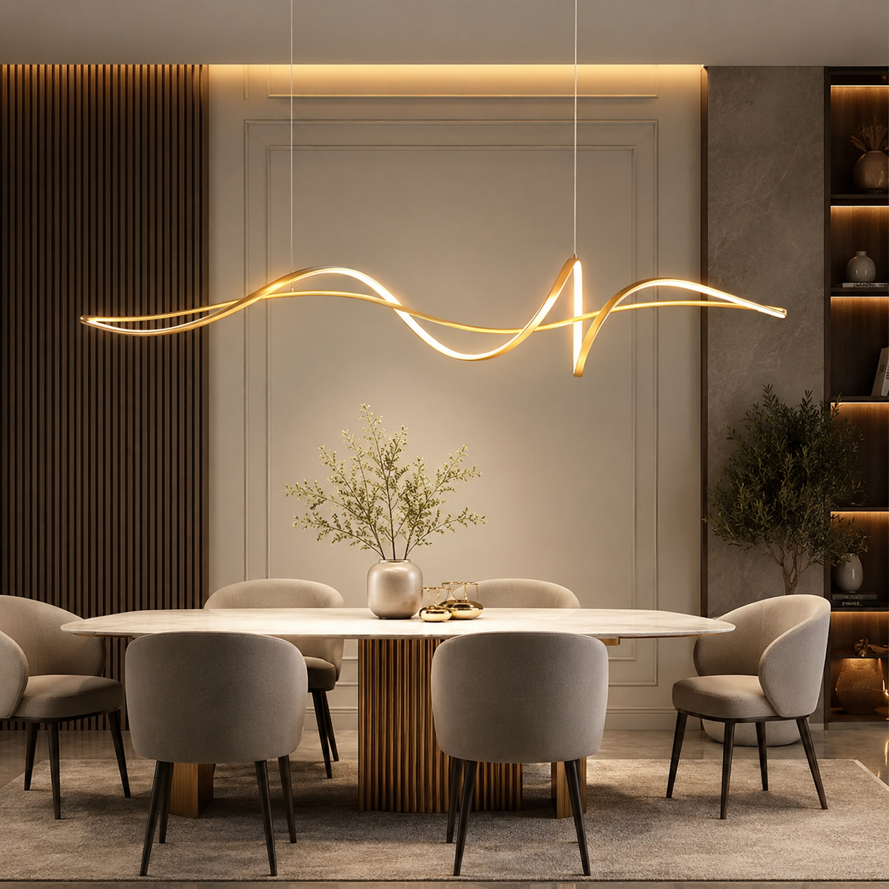 Nestik Modern Pendant light for Dining Room