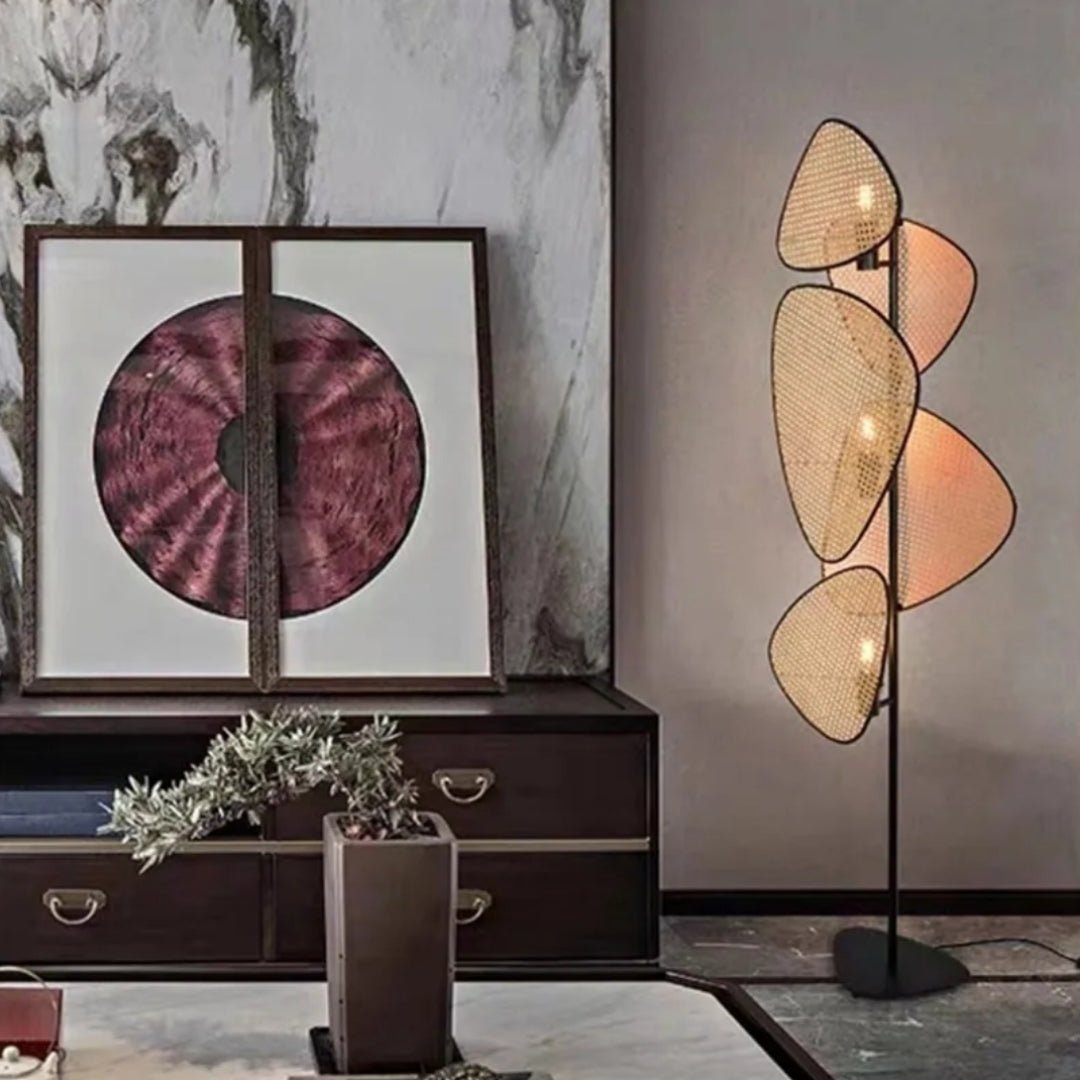 Floor Lamp Cannage Rattan Design - Act Design Shop
