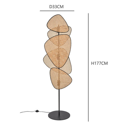 Floor Lamp Cannage Rattan Design - Act Design Shop