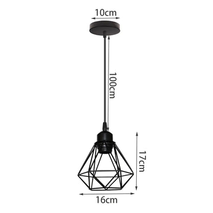 Industrial creative metal hanging lamps origami - Act Design Shop