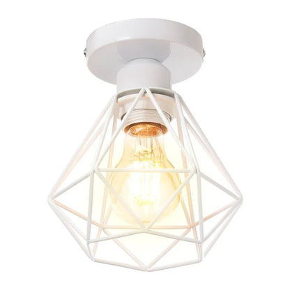 Industrial creative metal hanging lamps origami - Act Design Shop