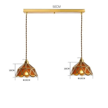 Japanese Style Vintage Copper Luminaria LED lamp - Act Design Shop