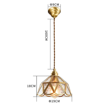 Japanese Style Vintage Copper Luminaria LED lamp - Act Design Shop