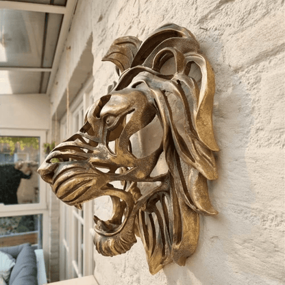 Lion head wall decoration - Act Design Shop