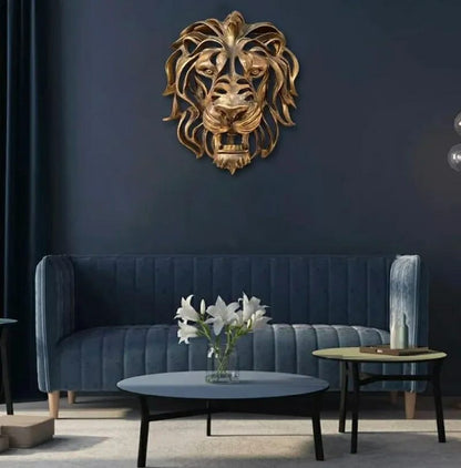 Lion head wall decoration - Act Design Shop
