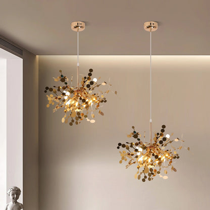 Modern LED Chandelier – Metal – 45x45cm
