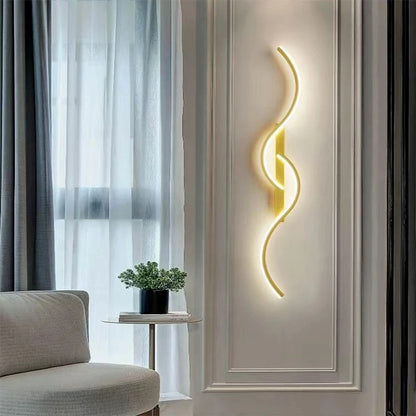Modern LED Wall Lamp – Minimalist Strip Sconce