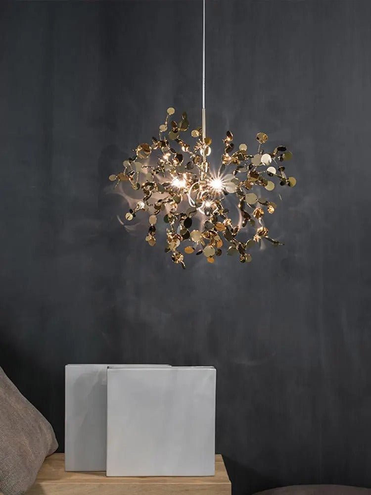 Modern LED Chandelier – Metal – 45x45cm