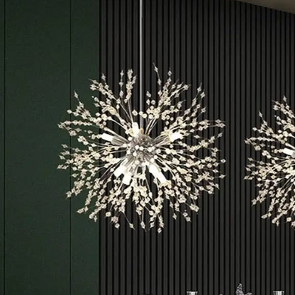 Dandelion Crystal Chandelier Pendant Light