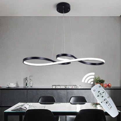 Modern LED Pendant Lamp Rings