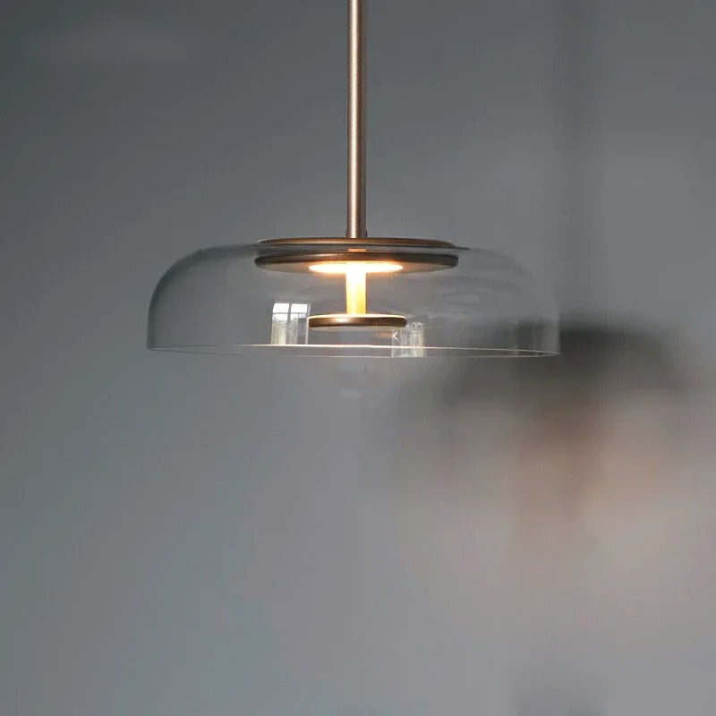 Noords Restaurant Enkele Hanglamp Eenvoudige Moderne Eetkamer Gepersonaliseerde Bedlamp Glazen Verlichting Creatieve Bar Bureaulamp