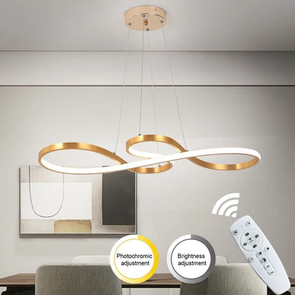 Modern LED Pendant Lamp Rings