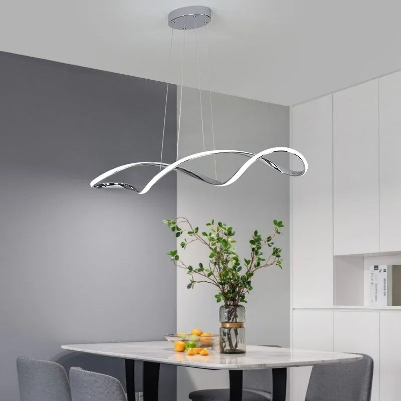 Curled Modern LED Pendant Light new