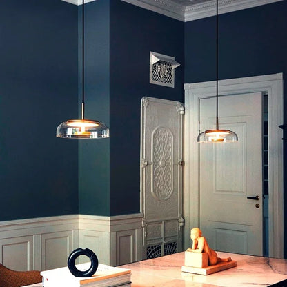Noords Restaurant Enkele Hanglamp Eenvoudige Moderne Eetkamer Gepersonaliseerde Bedlamp Glazen Verlichting Creatieve Bar Bureaulamp