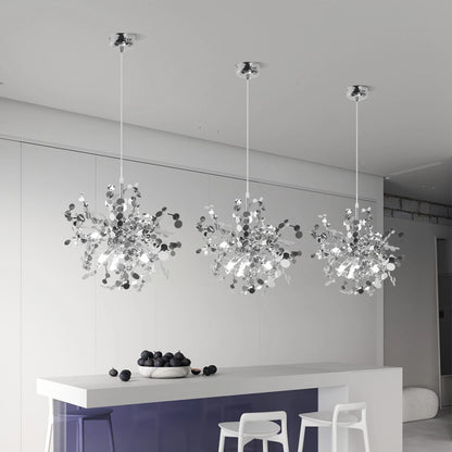 Modern LED Chandelier – Metal – 45x45cm