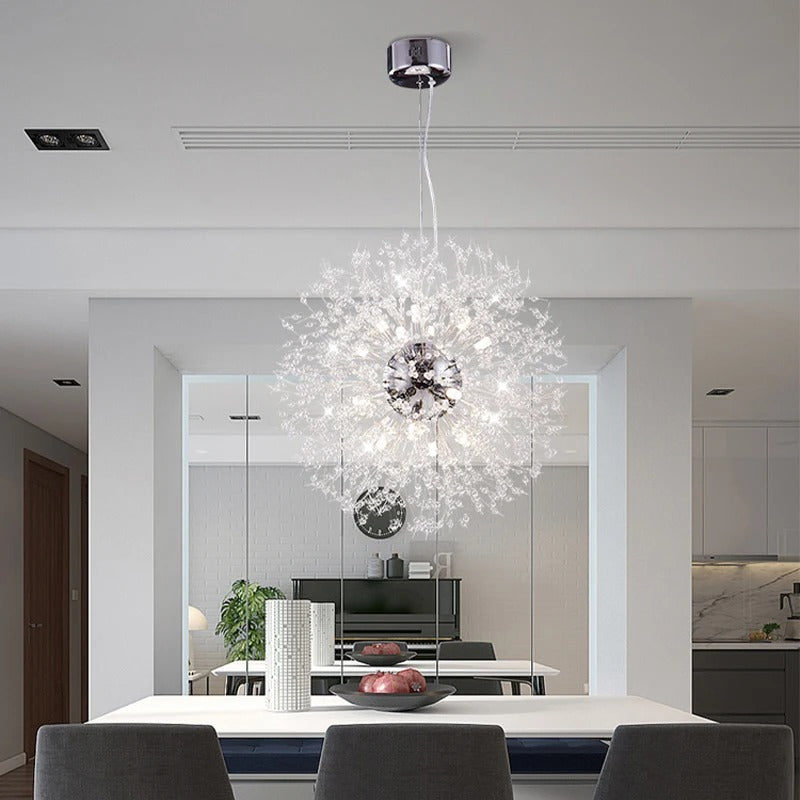 Dandelion Crystal Chandelier Pendant Light