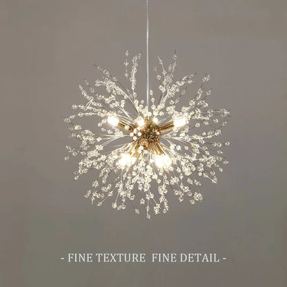Dandelion Crystal Chandelier Pendant Light