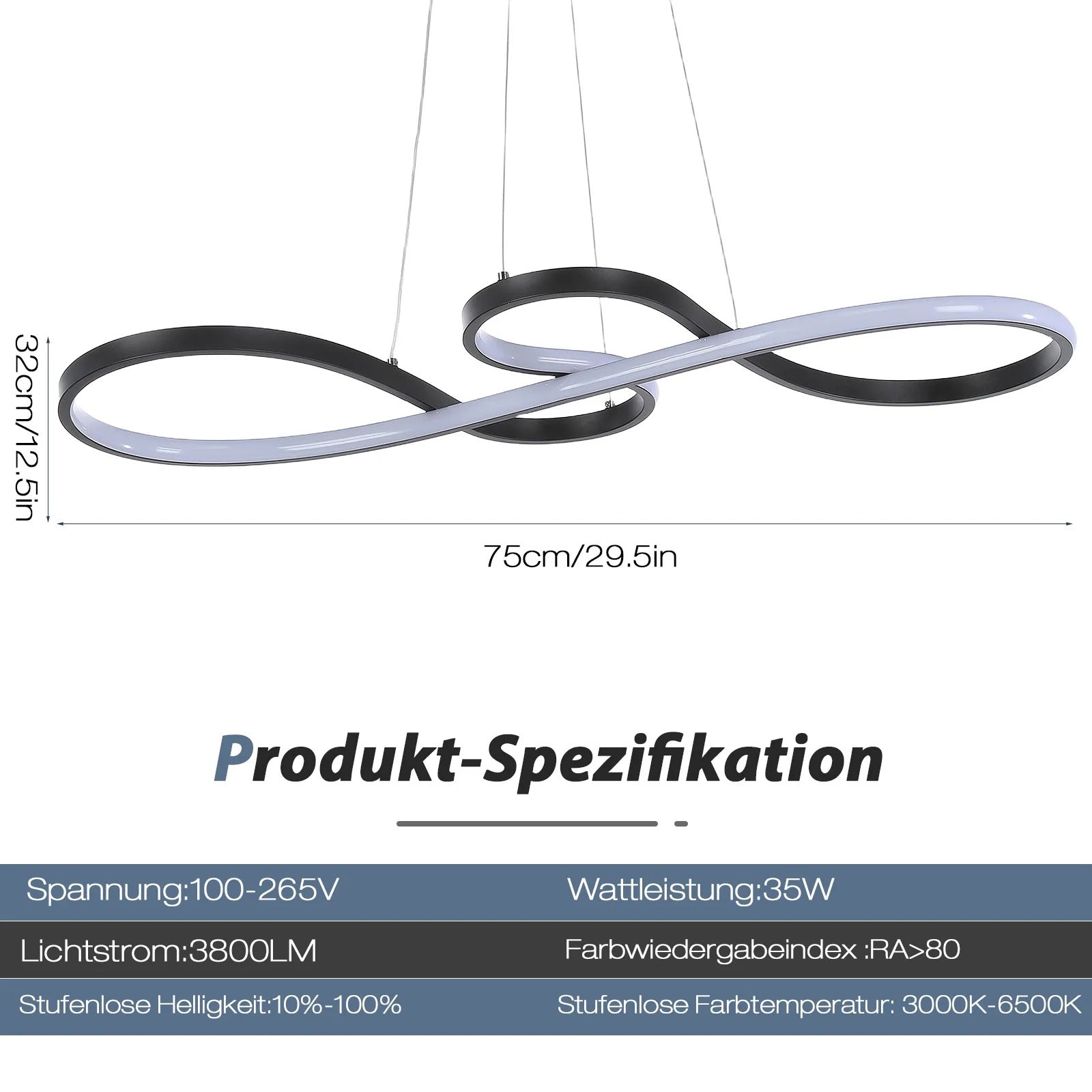 Modern LED Pendant Lamp Rings