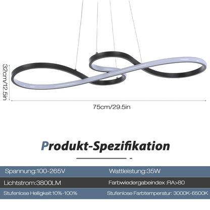 Modern LED Pendant Lamp Rings