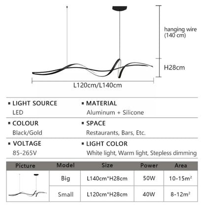 Nestik Modern Pendant light for Dining Room