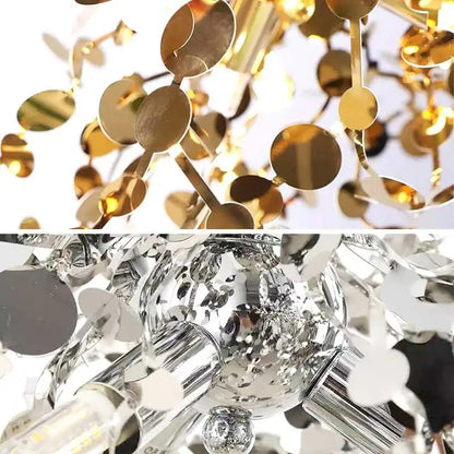 Modern LED Chandelier – Metal – 45x45cm