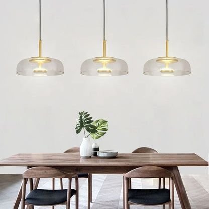 Noords Restaurant Enkele Hanglamp Eenvoudige Moderne Eetkamer Gepersonaliseerde Bedlamp Glazen Verlichting Creatieve Bar Bureaulamp