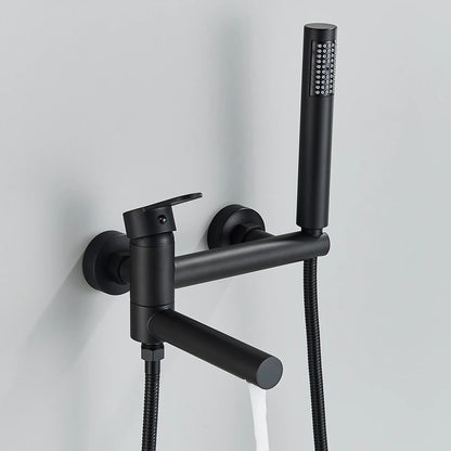 Moderne Badmengkraan met Handdouche - Messing