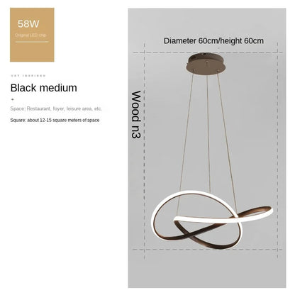 Modern Scandinavian Pendant Light – Clover Design