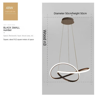 Modern Scandinavian Pendant Light – Clover Design