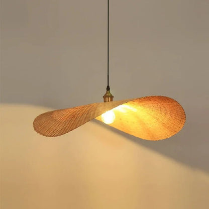 Modern Asian Handmade Bamboo Weaving pendant lamp. - Act Design Shop