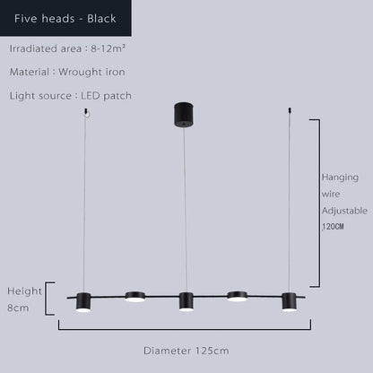 Modern LED Ceiling Light - Multi lights - Act Design Shop