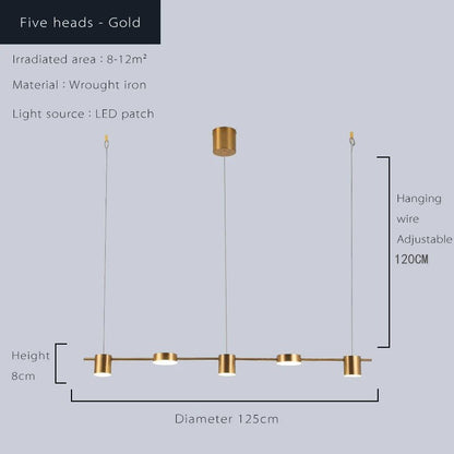 Modern LED Ceiling Light - Multi lights - Act Design Shop