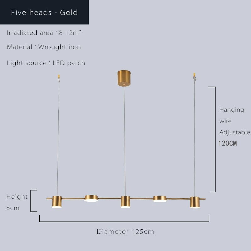 Modern LED Ceiling Light - Multi lights - Act Design Shop