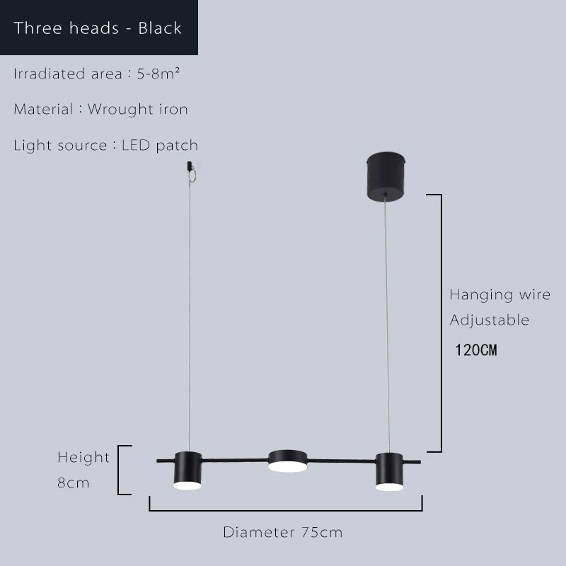 Modern LED Ceiling Light - Multi lights - Act Design Shop
