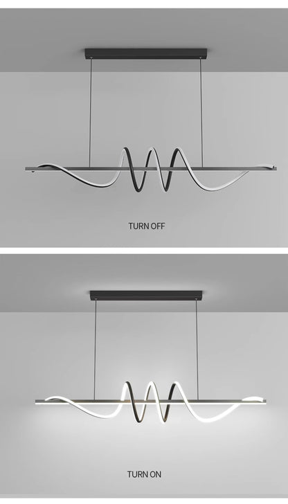 Modern LED Pendant Light – Hanging Lamp for Dining Table, Kitchen, Office - Act Design Shop