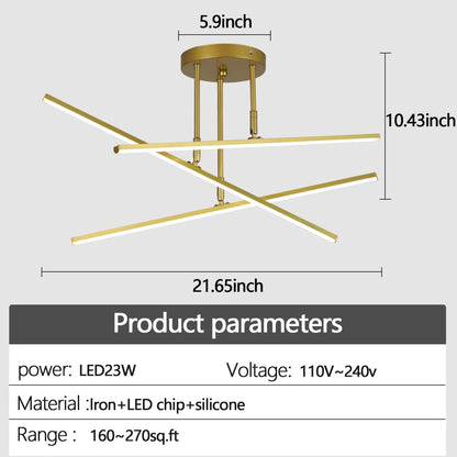 Nordic Modern LED Ceiling Light – Chandelier - Act Design Shop
