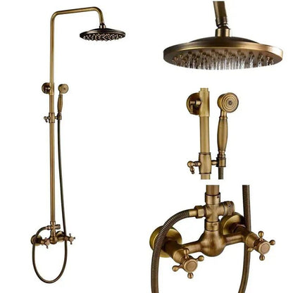 Rain Shower Brass Shower Faucet – Thermostatic Adjustable - Act Design Shop