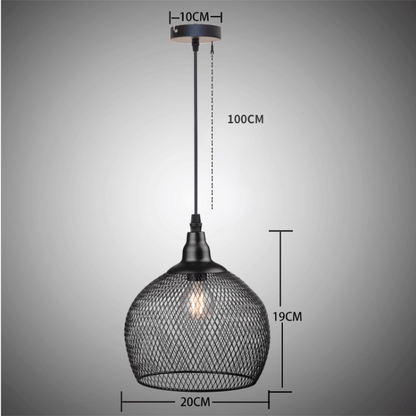 Retro Bird Cage Light Fixture Modern Simple Chandelier - Act Design Shop