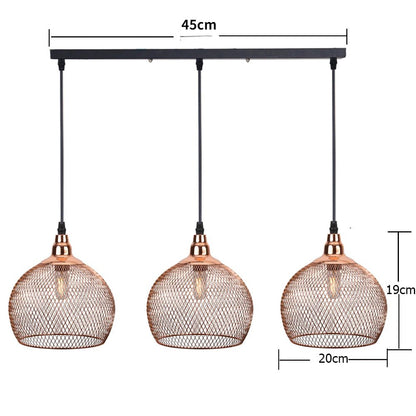 Retro Bird Cage Light Fixture Modern Simple Chandelier - Act Design Shop
