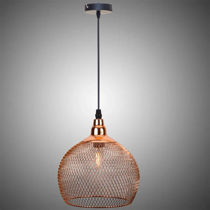 Retro Bird Cage Light Fixture Modern Simple Chandelier - Act Design Shop