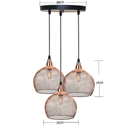 Retro Bird Cage Light Fixture Modern Simple Chandelier - Act Design Shop