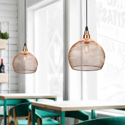Retro Bird Cage Light Fixture Modern Simple Chandelier - Act Design Shop