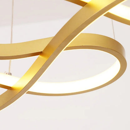 Modern LED Pendant Lamp Rings