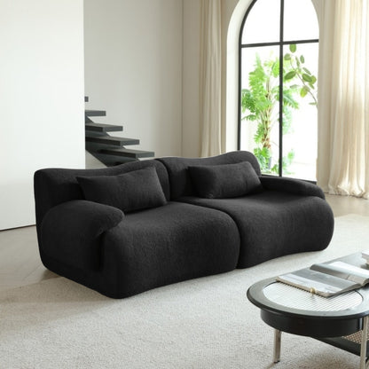 2-Zits Fluwelen Design Bankstel Stof – Mustafa