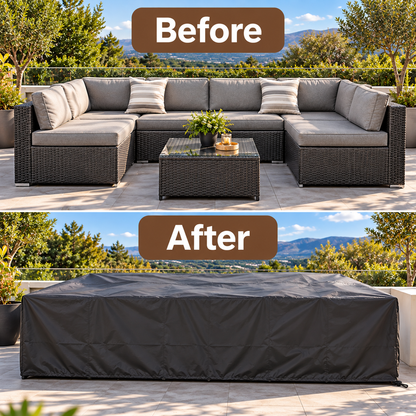 Custom-made garden furniture cover - L-Shape (CALCULATOR)
