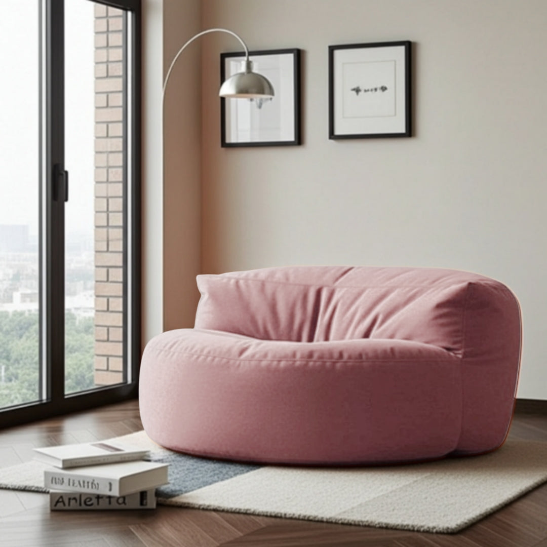Beanbag Round Thick Velvet