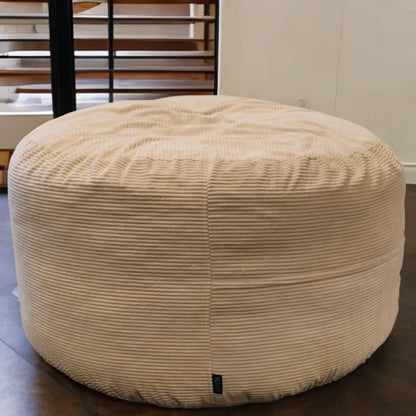 Big Mega XXL Beanbag Ribbed Fabric Included foam fillings