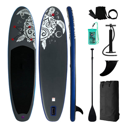 Opblaasbaar supboard met premium accessoires en draagtas