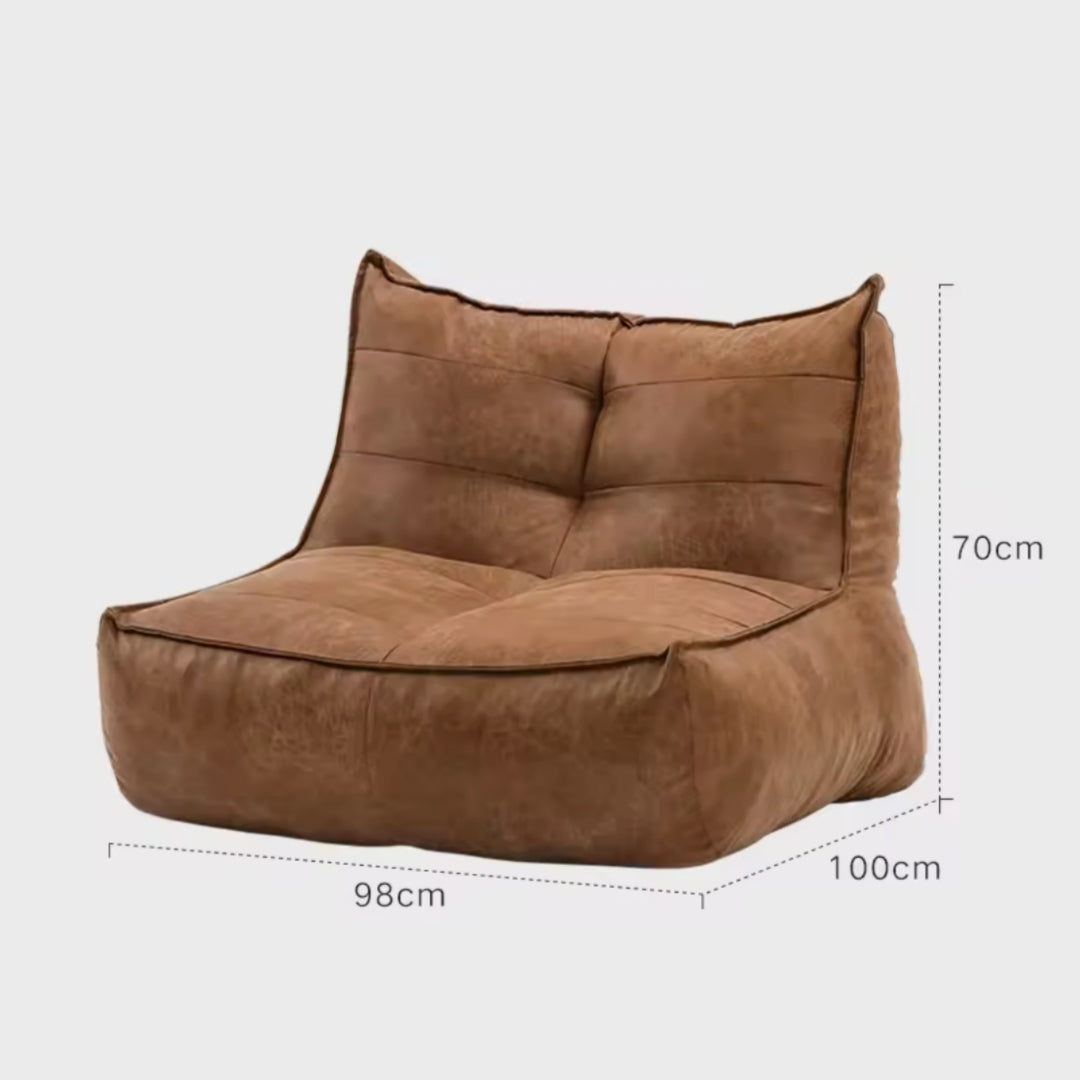 Wagrex - Couch Beanbag Urban-Suede